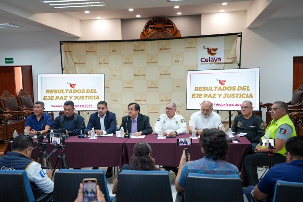 <strong>LA SECRETARÍA DE SEGURIDAD CIUDADANA DE CELAYA PRESENTA RESULTADOS SEMANALES EN MATERIA DE SEGURIDAD</strong>